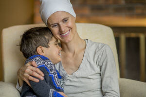 cancer patient smiling