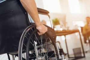 wheelchair during day