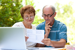 elderly couple applying for disability benefits