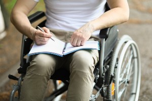 disability applicant keeping a daily journal
