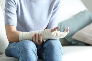 improperly healed arm injury